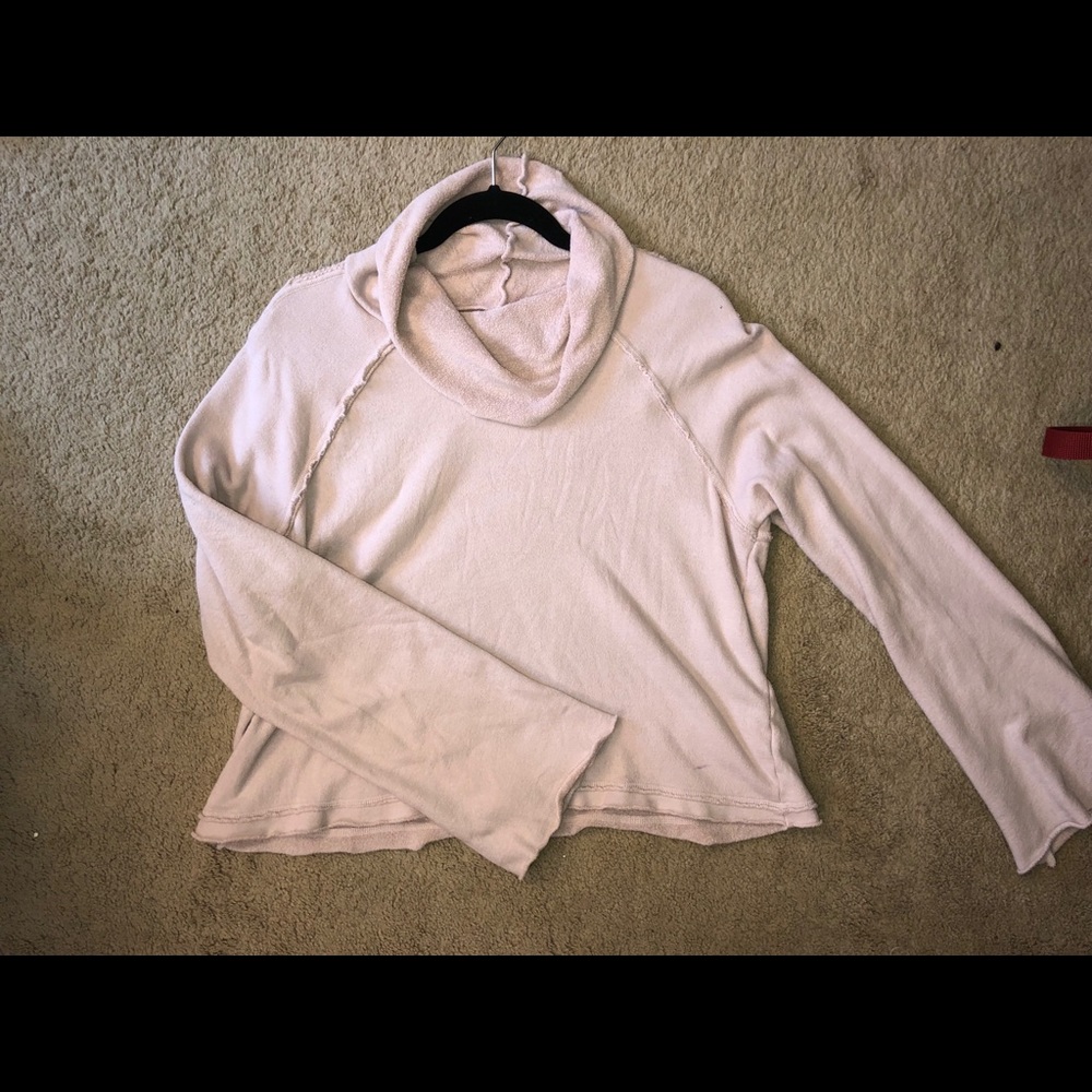 Michael Stars reversible cropped sweatshirt
